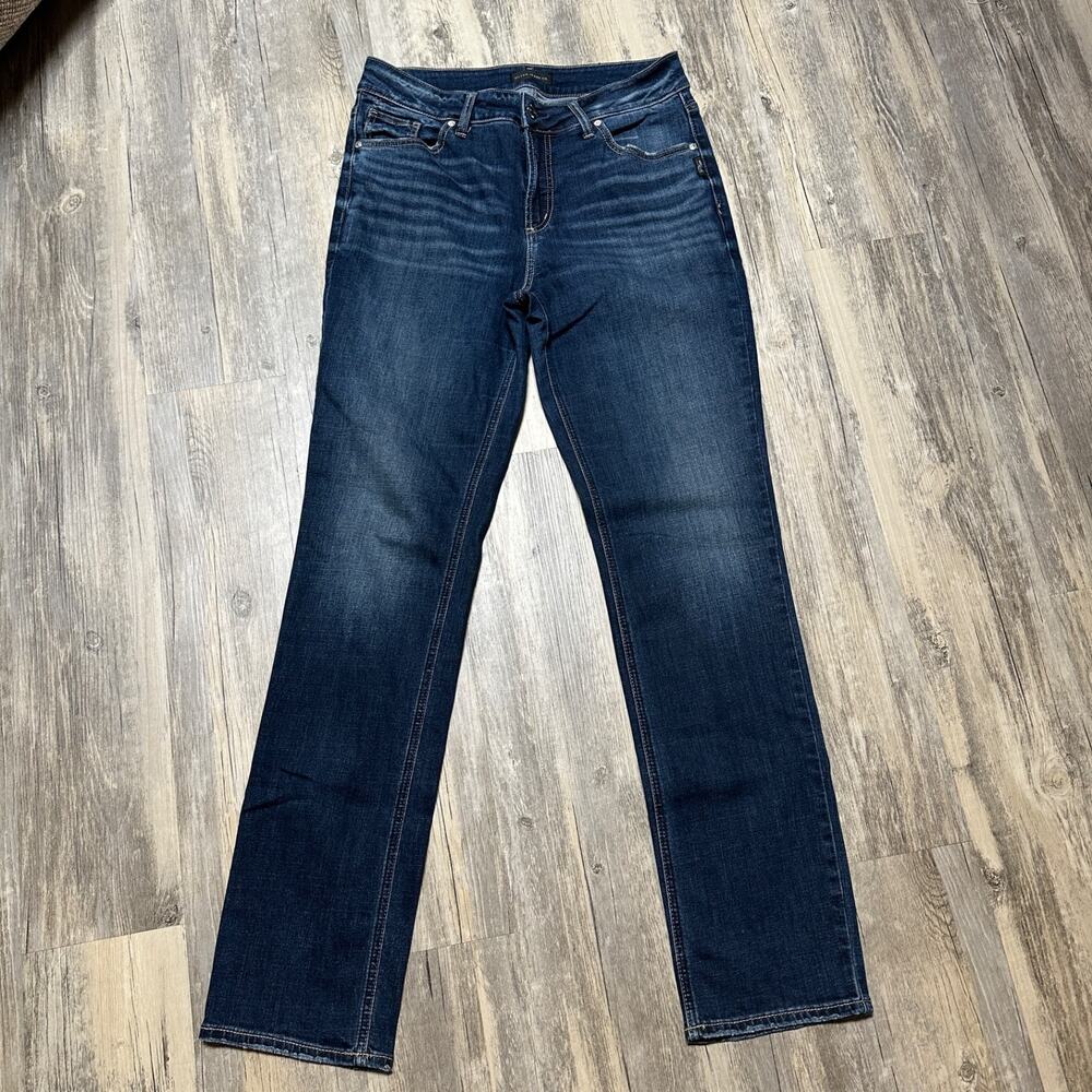 Silver Jeans Co Avery High Rise Jeans Womens 31x33 Straight Denim